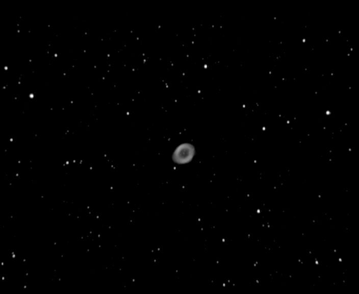 m57 M 57 'Nébuleuse annulaire de la Lyre' - Nébuleuse planétaire - Lyre - Mag.8,8 - Dim.80